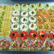 Assortiment canapés 